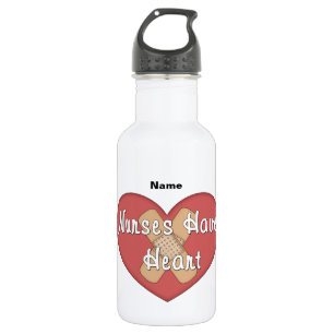 Bouteille D'eau En Acier Inoxydable Des infirmières font (personnaliser) le coeur