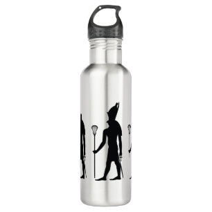 Bouteille D'eau En Acier Inoxydable Dieux de lacrosse