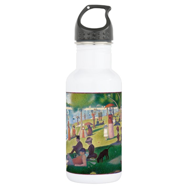 Bouteille D'eau En Acier Inoxydable Dimanche sur La Grande Jatte Seurat Peinture (Devant)