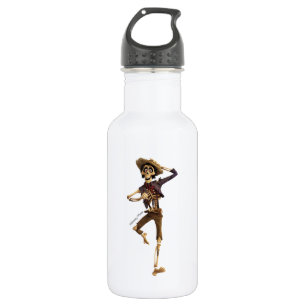 Bouteille D'eau En Acier Inoxydable Disney Pixar Coco Hector Dancing Skeleton