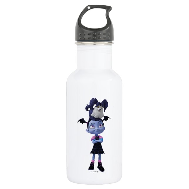Bouteille D'eau En Acier Inoxydable Disney| Vampirina - Vee et Wolfie - Les meilleurs  (Devant)