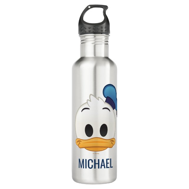Bouteille D'eau En Acier Inoxydable Donald Duck Emoji (Devant)
