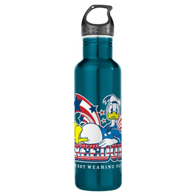 Bouteille D'eau En Acier Inoxydable Donald Duck | Liberté (Devant)