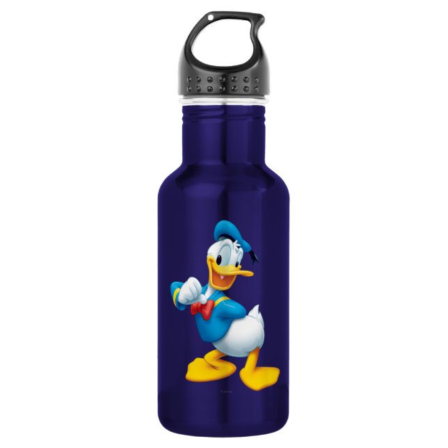 Bouteille D'eau En Acier Inoxydable Donald Duck | Poster (Devant)