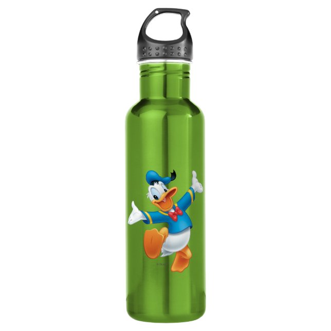 Bouteille D'eau En Acier Inoxydable Donald Duck | Saut (Devant)