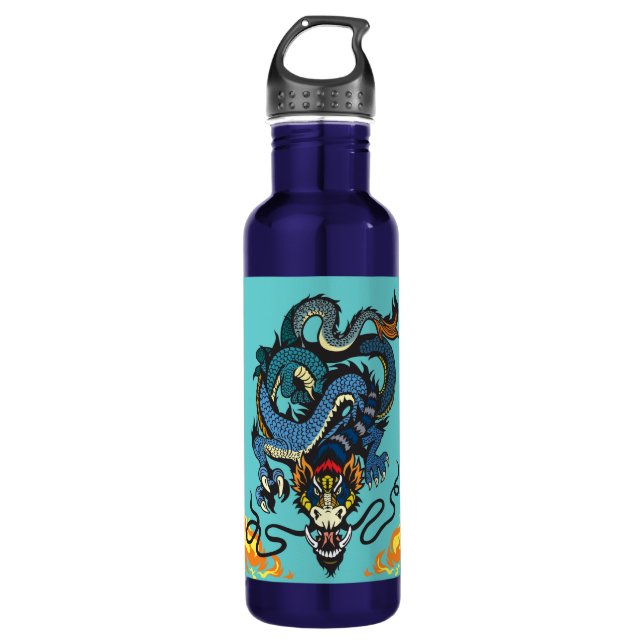 Bouteille D'eau En Acier Inoxydable dragon (Devant)