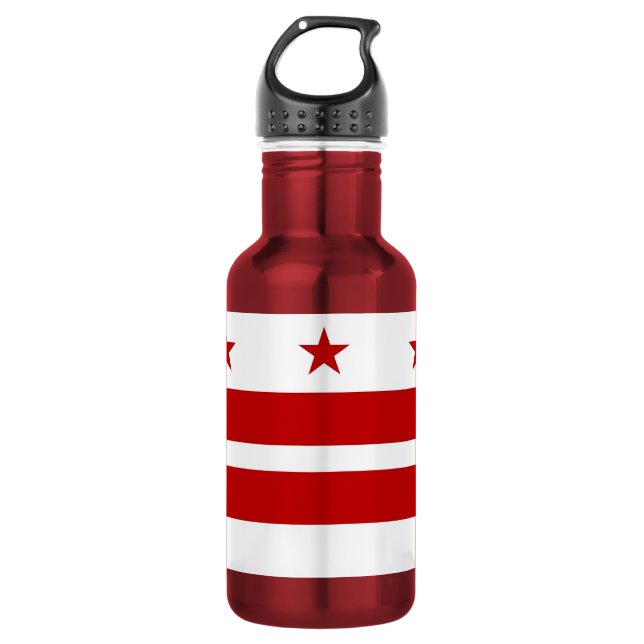 Bouteille D'eau En Acier Inoxydable Drapeau de l'État de Washington Liberty Bottle (Devant)