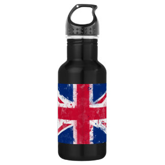 Bouteille D'eau En Acier Inoxydable Drapeau du Royaume-Uni ou de l'Union Jack