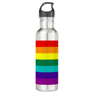 Bouteille D'eau En Acier Inoxydable Drapeau Liberty Botté Gay pride arc-en-ciel de 7 b