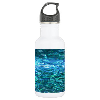 Bouteille D'eau En Acier Inoxydable Eaux profondes bleues