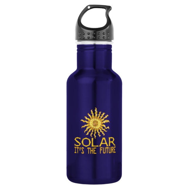Bouteille D'eau En Acier Inoxydable Énergie solaire, énergie (Devant)
