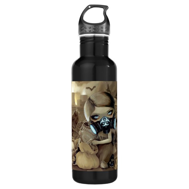 Bouteille D'eau En Acier Inoxydable Fée de Cyberpunk d'extracteurs gothique (Devant)