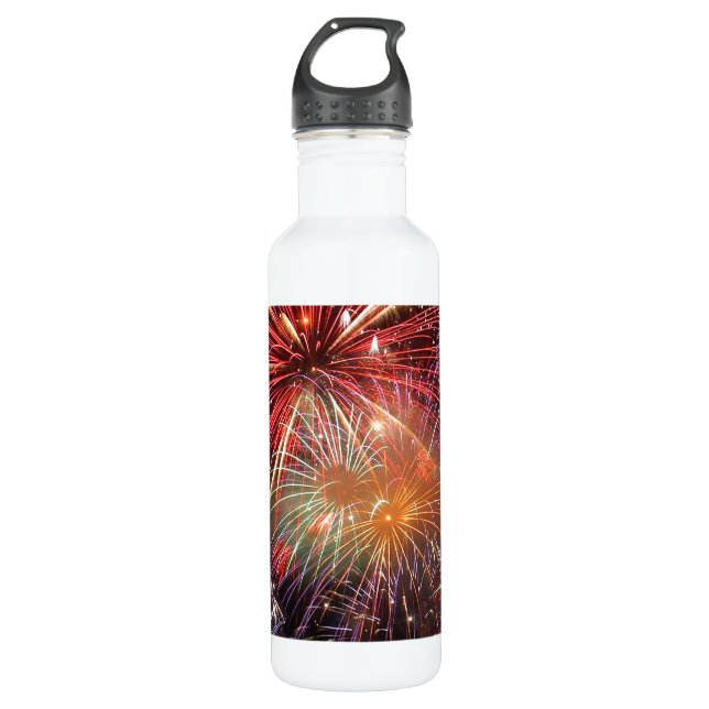 Bouteille D'eau En Acier Inoxydable Finale Fireworks (Devant)