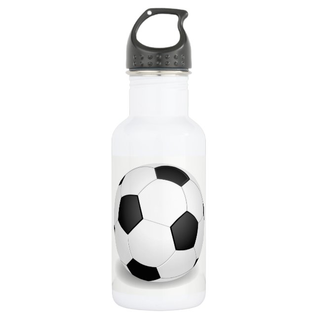 Bouteille D'eau En Acier Inoxydable Football (Devant)