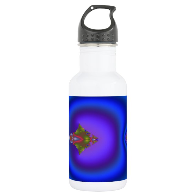 Bouteille D'eau En Acier Inoxydable Fractale de diamant fluide (Devant)