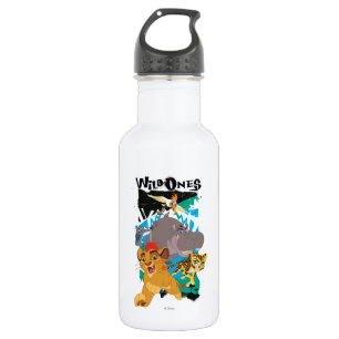 Bouteille D'eau En Acier Inoxydable Garde de Lion  Sauvages