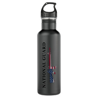 Bouteille D'eau En Acier Inoxydable Garde nationale M16