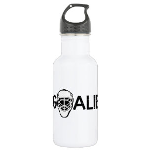 Bouteille D'eau En Acier Inoxydable Gardien de but de hockey sur glace