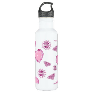 Bouteille D'eau En Acier Inoxydable Girlie Bling