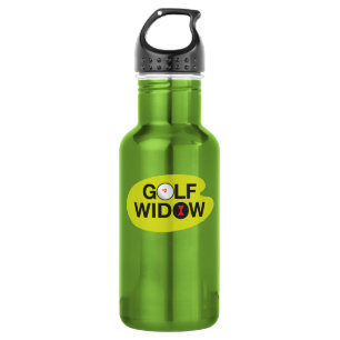 Bouteille D'eau En Acier Inoxydable Golf Widow_Badge d'honneur_sur le vert