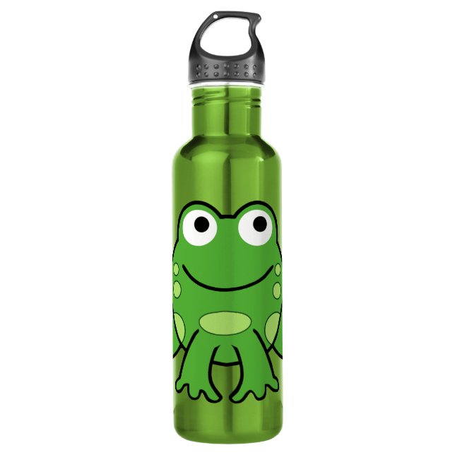 Bouteille D'eau En Acier Inoxydable Grenouille (Devant)