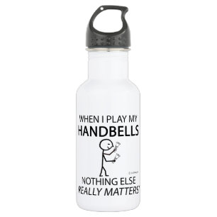 Bouteille D'eau En Acier Inoxydable Handbells Rien D'Autre N'A D'Importance