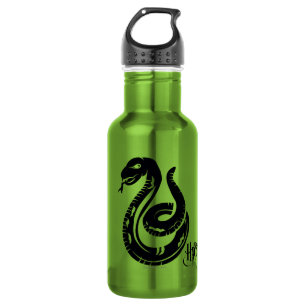 Bouteille D'eau En Acier Inoxydable Harry Potter   Slytherin Snake Icon