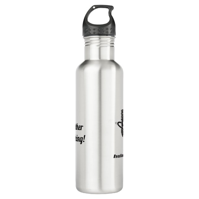 Bouteille d'eau en acier inoxydable HulaMan (Devant)