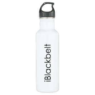 Bouteille D'eau En Acier Inoxydable iBlackbelt d'arts martiaux