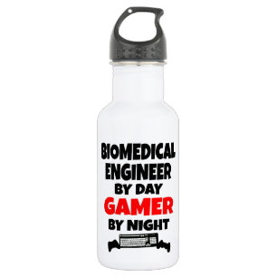 Bouteille D'eau En Acier Inoxydable Ingénieur biomédical Gamer