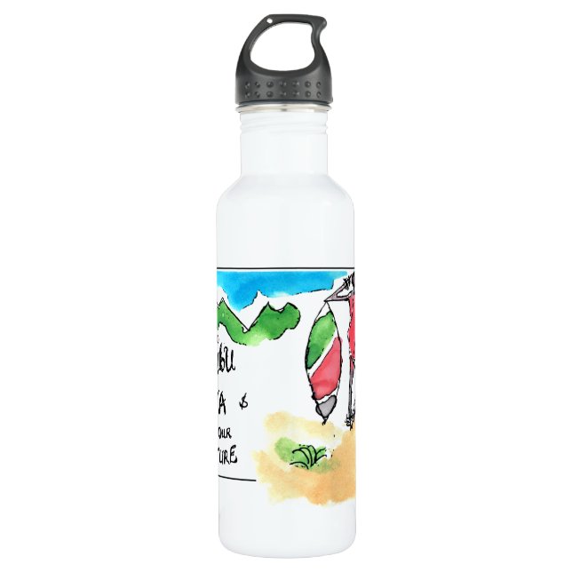 Bouteille D'eau En Acier Inoxydable International de CTC - appréciez (Devant)