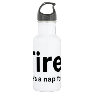 Bouteille D'eau En Acier Inoxydable iTired - Il y a une sieste pour ça