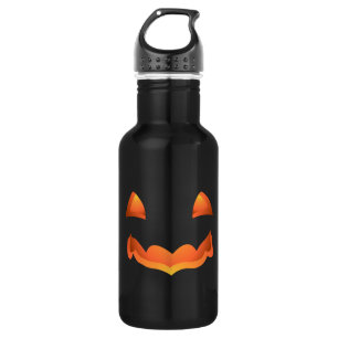Bouteille D'eau En Acier Inoxydable Jack-o-lanterne Boug de voyage Halloween Coupes Ci