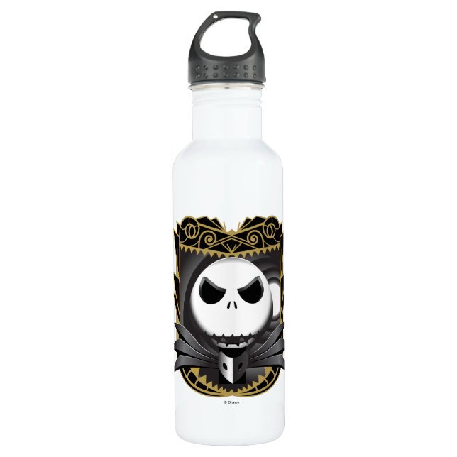 Bouteille D'eau En Acier Inoxydable Jack Skellington | King Jack (Devant)