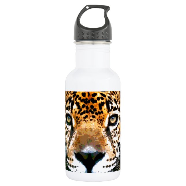 Bouteille D'eau En Acier Inoxydable Jaguar (Devant)