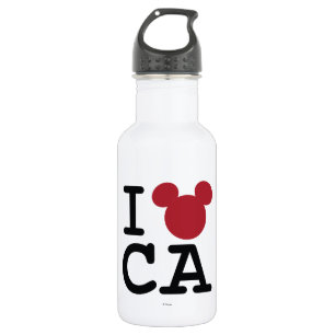 Bouteille D'eau En Acier Inoxydable J'aime Mickey California Disneyland