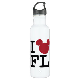 Bouteille D'eau En Acier Inoxydable J'aime Mickey Floride