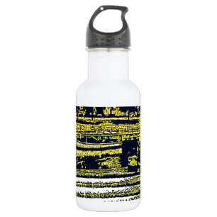 Bouteille D'eau En Acier Inoxydable jGibney de l'Angleterre 1986 snap-11510artBlack de