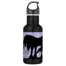 La licorne noire mystique