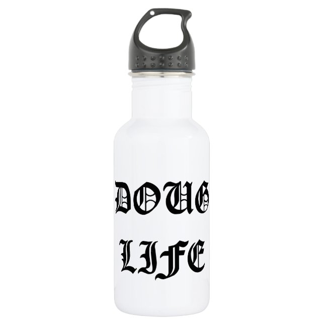 Bouteille D'eau En Acier Inoxydable La vie de Doug (Devant)