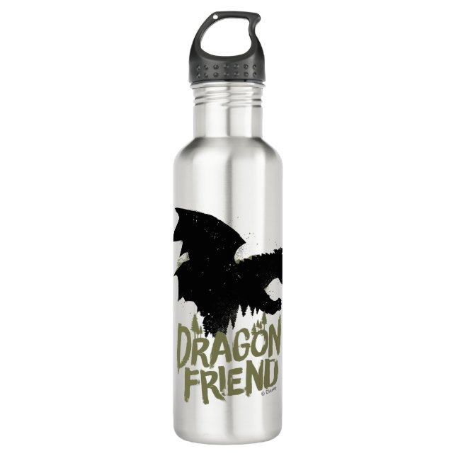 Bouteille D'eau En Acier Inoxydable Le Dragon de Pete| Dragon Friend (Devant)