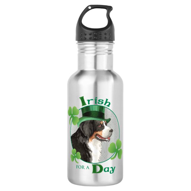 Bouteille D'eau En Acier Inoxydable Le jour Berner de St Patrick (Devant)