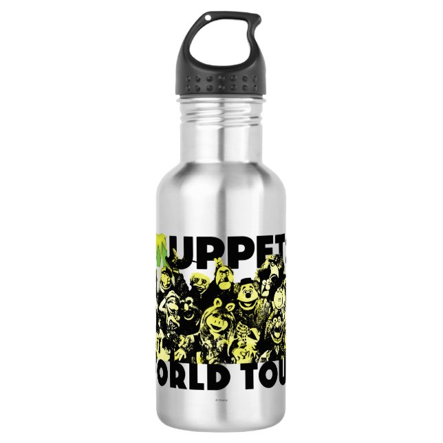 Bouteille D'eau En Acier Inoxydable Le Muppets World Tour (Devant)