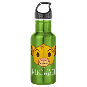 Bouteille D'eau En Acier Inoxydable Le Roi Lion Simba Emoji