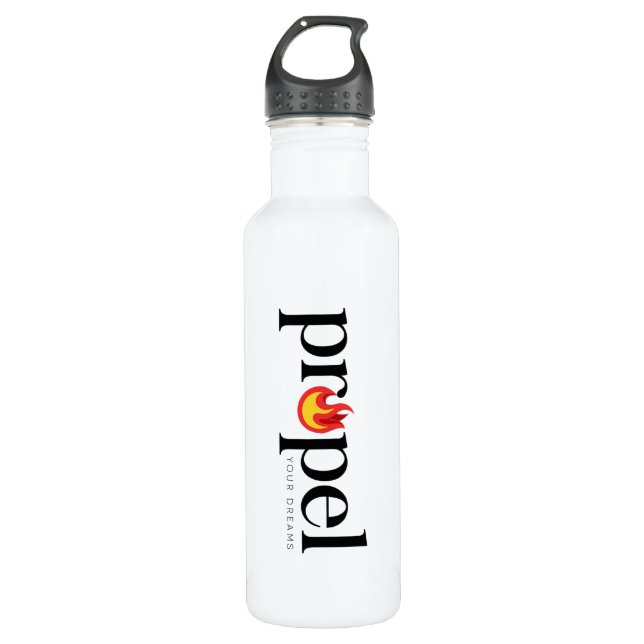 Bouteille D'eau En Acier Inoxydable L'équipe propulsent Waterbottle (Devant)