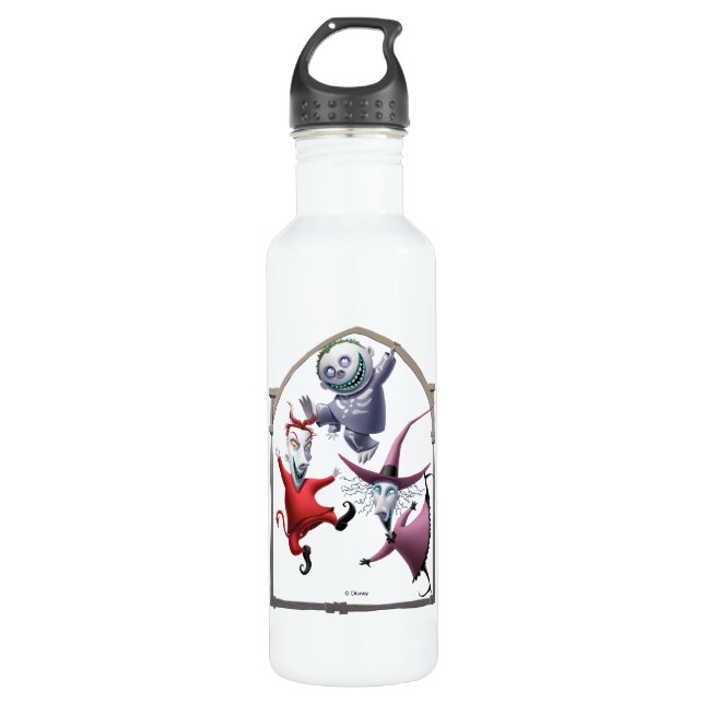 Bouteille D'eau En Acier Inoxydable Les Garçons encadrés d'Oogie (Devant)