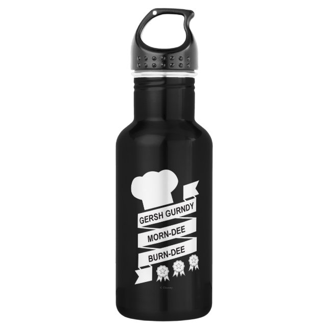 Bouteille D'eau En Acier Inoxydable Les Muppets| Gersh Gurndy Morn-Dee Burndee (Devant)
