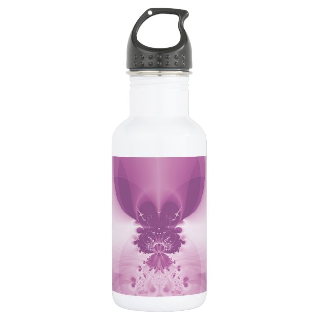 Bouteille D'eau En Acier Inoxydable Lever de soleil rose (Devant)