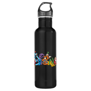 Bouteille D'eau En Acier Inoxydable Logo Disney  Mickey et ses amis