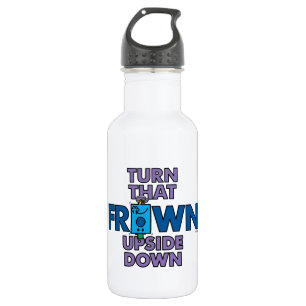 Bouteille D'eau En Acier Inoxydable M. Grumpy Turn that Frown Upside Down